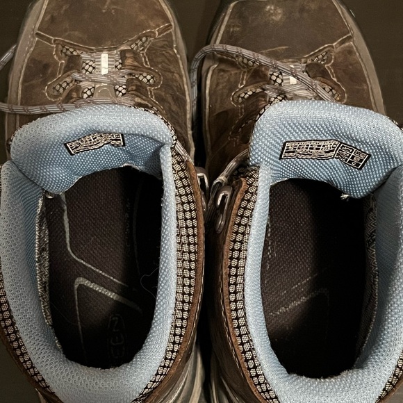 Keen Women's Targhee III Waterproof Boot Magnet/Atlantic Blue - Picture 3 of 15